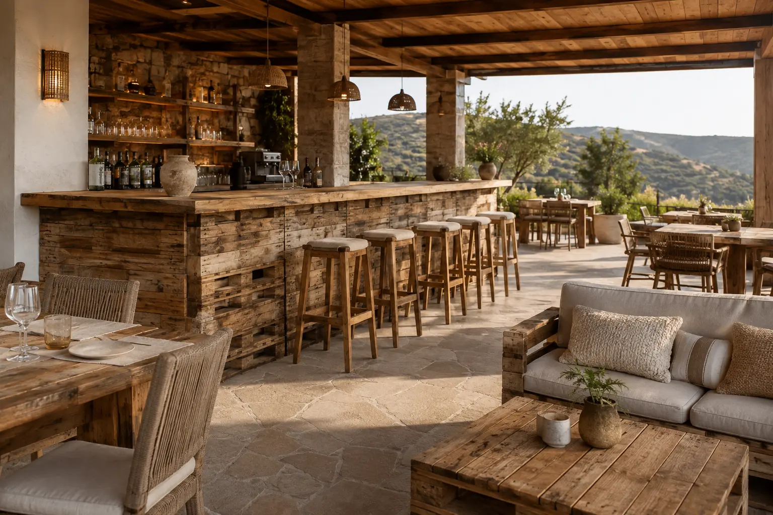 Terraza gastronómica
